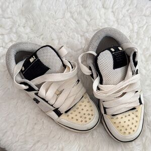 AMIRI Cream and Black Sneakers